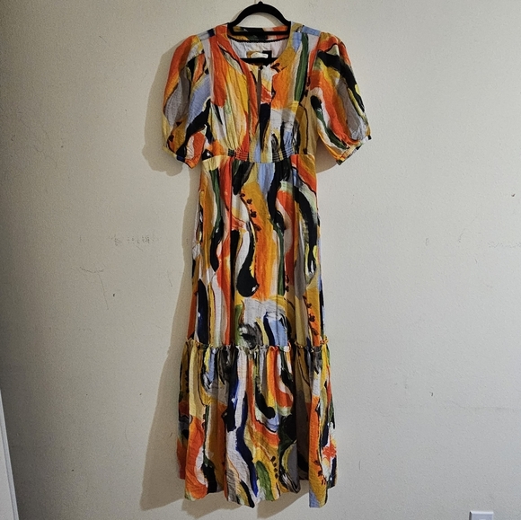 Anthropologie Multicolor Maxi Dress - Picture 1 of 8